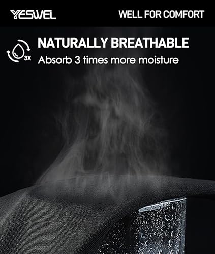 Men's Underwear Boxer Briefs, Cool Viscose Made from Bamboo, Moisture Wicking Breathable Soft Comfort Pouch 4 Pack4