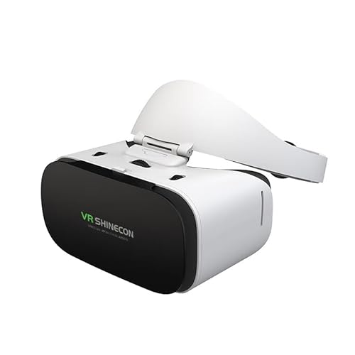 VR SHINECON 3D VR Headset for iPhone & Android Phones – Virtual Reality Goggles Set| Compatible 4.7-6.7 inch iPhone & Android