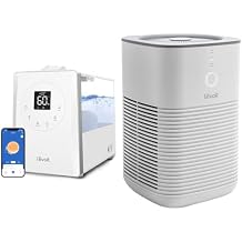 LEVOIT LV600S Smart Warm and Cool Mist Humidifiers for Home Bedroom Large Room & Air Purifier for Home Bedroom, HEPA Fresheners Filter Small Room Cleaner
