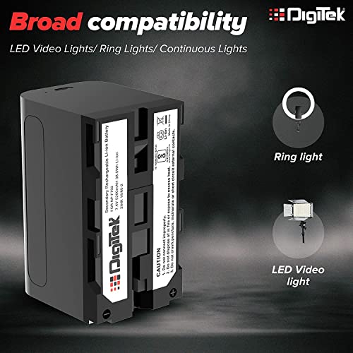 Image of DIGITEK DSL-20WB RGB Pro Combo Portable Handheld RGB LED Light Wand with Bran Door, NP F750 Battery & Remote for YouTube, Photo-Shoot, Video Shoot, Live Stream, Compatible with Smart Phone & Cameras