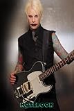  Notebook : John 5 Marilyn Manson Music Notebook Lined Page 6x9. Gift Book for Writing, Thankgiving Notebook for Fans #336