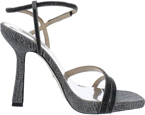 Badgley Mischka Women's Urbana Heeled Sandal, Black, 6.5 | Image 1