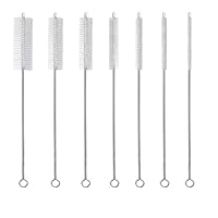 Strohhalm Reinigungsbürst Bürste, 7 Stück 30cm Reagenzgläser Bürste Flasche Reinigungsbürsten Milchschlauchbürste Schlauchbürste Strohhalme Bürste Reiniger für Lücken reinigen