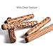WINGOFFLY 4.7INCH Pottery Tools Wood Hand Rollers for Clay Clay Stamp Clay Pattern Roller(5PCS Set)