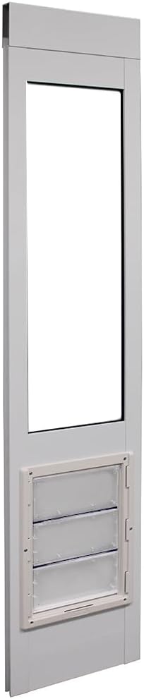 Ideal Pet Products Premium 78" FastFit Aluminum Pet Patio Door with 10.25"x15.75" AirSeal Flap