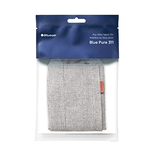 Blueair Blue Pure 311 Winter Reed Pre-Filter, Washable Fabric Traps Pollen, Pet Hair & Dust, Light Gray (Non-Auto) #TOP21
