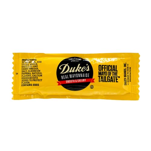 Duke’s Real Mayonnaise Packet, 12 Gram (Pack of 200)