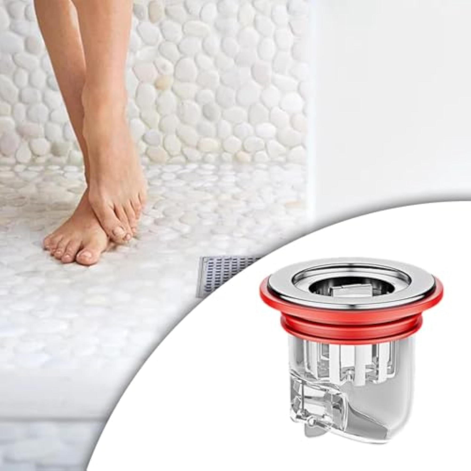 Magnetic Drain Plug for Bathroom, Kitchen & Laundry Floor Drain
