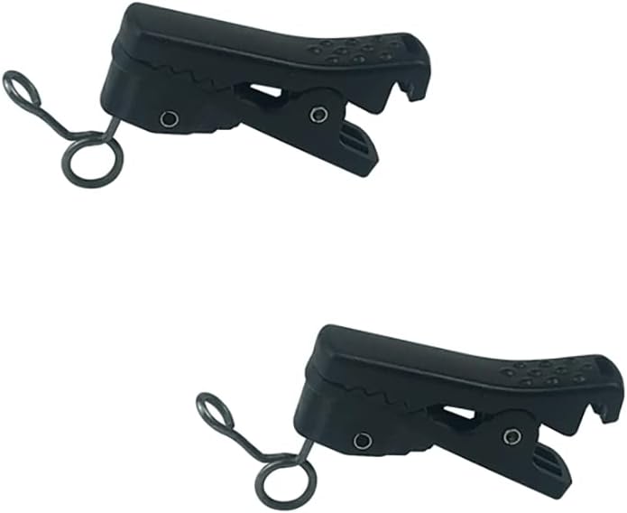 2pcs Lapel/Lavalier Microphone ABS Tie Clip for Sanken COS-11D Deity W.Lav Pro Lavalier Mic with Diameter of 3.5-4.5mm(3.5mm)