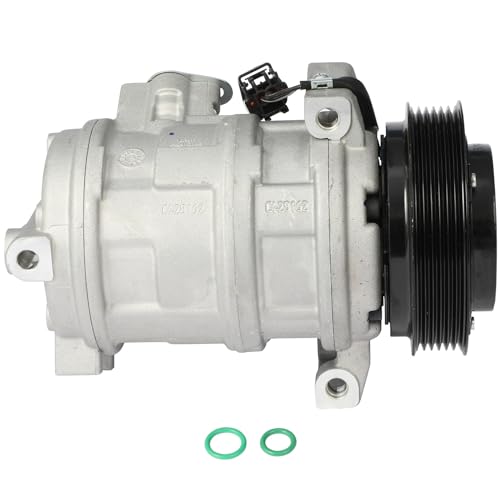 Image of ECCPP AC Compressor Fit for Cadillac CTS V6 3.2L 2003-2004 | 67344,68344,Fast Cooling AC Compressor with Clutch Low Vibration Under 72db Reduces Engine Load Fuel Efficient