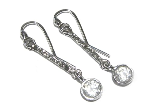 Boucles d'oreilles zircon éclatantes à porter au bureau ou en soirée