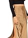 SheIn Women's Party Sexy Satin Split Side Basic Zipper High Waist Midi Skirt Medium Goldish Brown