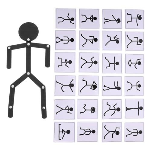 WHAMVOX Montessori de Formas de Madera para Juego Educativo de 24 Tarjetas Dobles Desarrollo Cognitivo y Coordinación Mano-Ojo Juguete para Entrenamiento de Atención y Habilidades