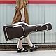 MuzcYM Akustikgitarrentasche, Gitarrentasche mit zwei verstellbaren Schultergurten, wasserdichte 5-mm-schwammgepolsterte Gigbag-Tasche, 104 cm, coffee