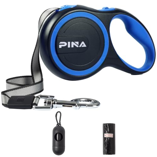 PINA Retractable Dog Leash, 26ft Dog Leash for Small Medium Large Dogs Up to 110lbs...