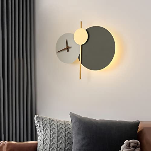 Apliques de pared modernos para iluminar tu salón con elegancia blanca 3