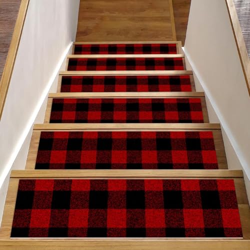 Tapis d'escalier antidérapants envers TPE lot de 15 marches