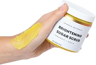Exfoliante de azúcar de cúrcuma y ácido kójic...