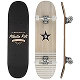 Monzana Skateboard Monopatín para Niños Adultos 80x24cm Patineta 9 Capas...