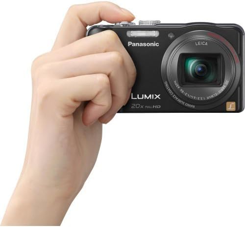 Panasonic Lumix ZS20 14.1 MP High Sensitivity MOS Digital Camera with 20x Optical Zoom (Black) (OLD MODEL)