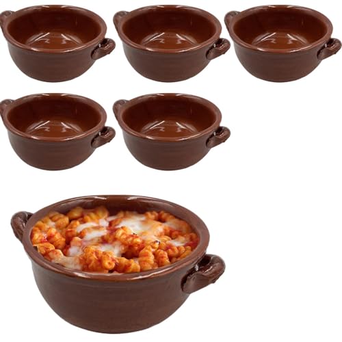 Virsus Terrine Coccio 14x6 cm con Maniglie