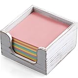 Wood Sticky Note Holder, White...