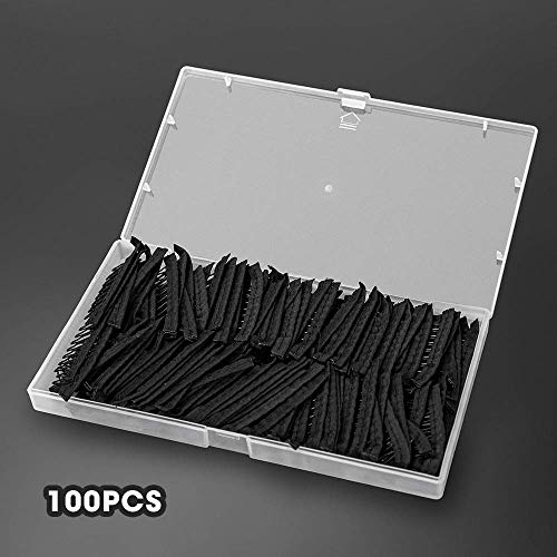 Peigne à perruque noir lot de 100 pour fixation filet et extensions - 2