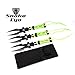 Snake Eye Tactical Full-Tang 3 Piece-Set-Throwing-Knife With Sheath