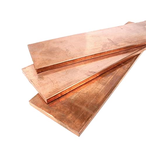 T2 Pure Cu Flat Copper Bar Plate Metal Strip Thickness 1/1.5/2/3/4/5 Mm Length 250mm, 1PCS (Color : 3x20x250mm)