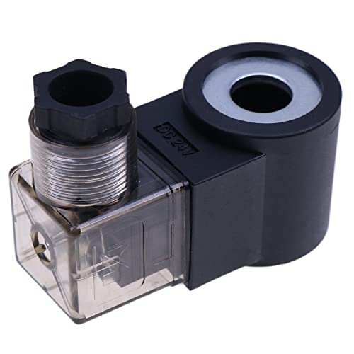 Bobine d'électrovanne 24V à 3 broches assurant la commande stable des valves 08