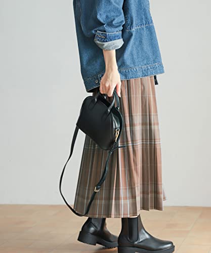 [アーバンリサーチ ドアーズ] スカート チェックプリーツス