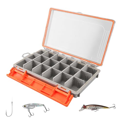 Boîtes de rangement pour appâts de pêche avec compartiments séparés étanches - 8