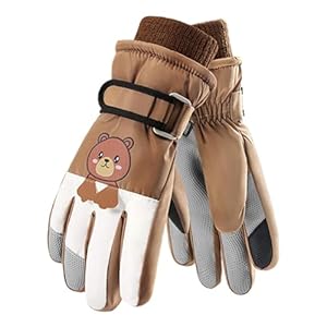Generic Braun Bär Ski-Handschuhe NM1SJW8J6O6BND2T