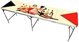 Simply Sports Pin Up Girls Beer Pong Table 8-Feet - Premium HD