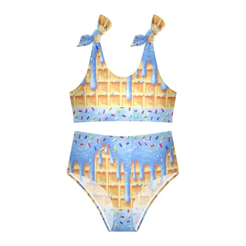 Image of Boccsty Summer Girls Swimsuits Kids Bikini Sets 2 Pcs Bathing Suit for 3T-12T