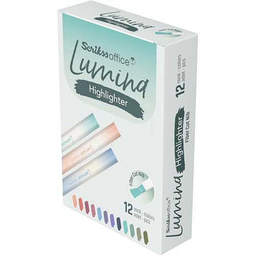 Lumina Fosforlu Kalem Pasifik Colour - 5665U 12 lik Amb