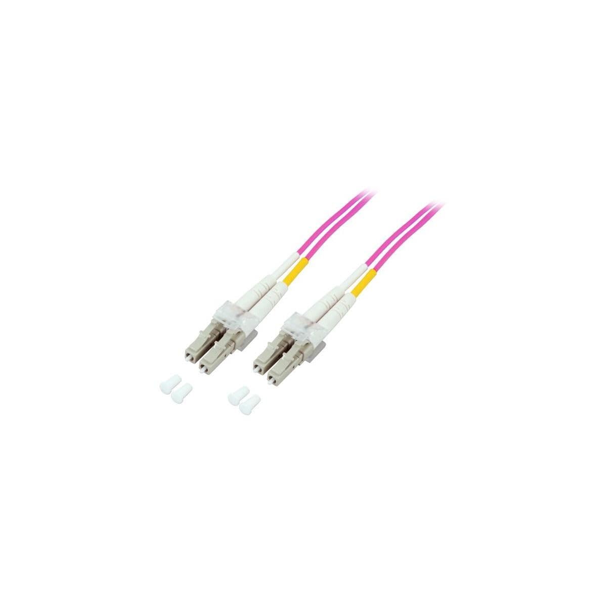 Cable de fibra óptica LC a LC OM4 de 10 metros optimizado para centros de datos eficientes 2