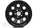 Mammoth 8 Steel Black Wheel; 17x9; -6mm Offset Compatible For 18-25 Jeep Wrangler JL