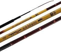 Vara Telescópica Albatroz Fishing Bamboo 41% Carbono - 5,00 Metros