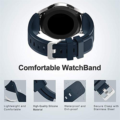 Sangle de montre adaptable 20mm 22mm fermoir actif robuste