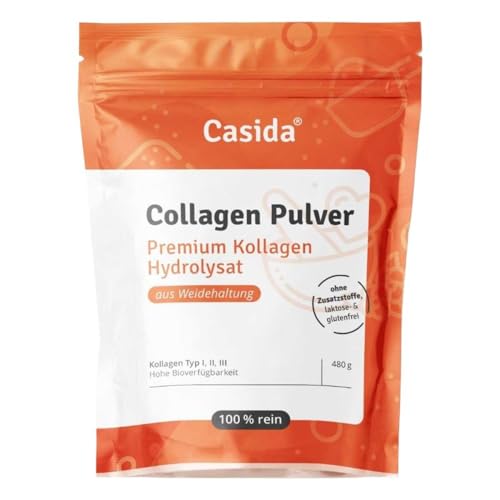 Collagen Pulver Kollagen Hydrolysat Peptide Rind 480 g