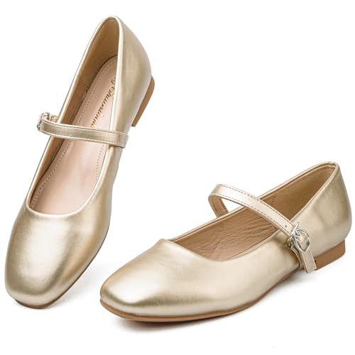 Image of Womens Pointed Toe Black Ballet Flats Comfortable Casual Dress Flats for Women Elegant Memory Foam Flats Shoes with Party Wedding