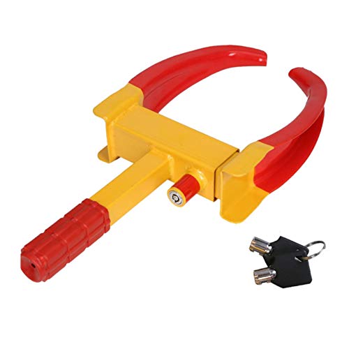Preisvergleich Produktbild rebirthsame Radkralle Reifenkralle Parkkralle Radschloss Einstellbare Parkklemme Diebstahlsicherung Radsicherung Von Auto Motorrad Fahrzeug-Diebstahlschutz Für Reifen
