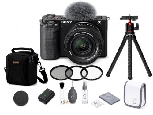 SONY ZV-E10 ミラーレスカメラ セット Amazon | ソニー ミラーレス交換レンズ Vlogカメラ ZV-E10 APS-C 16