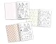Anziehpuppen Set zum Ausschneiden Anziehpuppe aus Papier Papierpuppen-Spielbuch (4 Puppen und 4 Meerjungfrauen) mit Kleidungsstücken zum Anziehen
