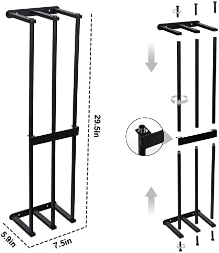 XIAPIA Towel Rail for Bathroom, Steel Towel Rack for Bathroom Wall, Wall Towel Rack for Rolled Towels Storage for Small Bathroom, Wall Mounted Towel Shelves for Bathroom Organizer, 75x20x15cm