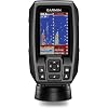Garmin StrikerTM 4 Fishfinder Worldwide Version w/77/200kHz - 4-Pin Transducer w/Transom & Trolling Motor Mounts