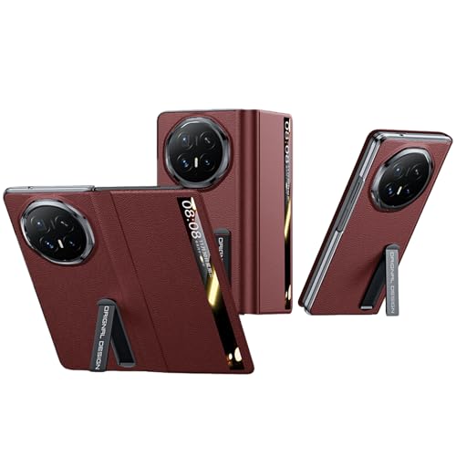 MEIXILU �K�p�Ώ�Honor Magic V6�p�{�v�J�o�[�A�N���A�X�}�[�g�r���[�E�B���h�E�t���t���b�v�P�[�X�X�^���h�A�����t���V���b�N�v���[�t�V�F��,��,V6