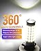 LUYED 881 LED Fog Light Bulb 1800 Lumens Super Bright 3014 78-EX Chipsets 889 894 896 Led Bulbs with Projector for Fog Lights,Xenon White,Pack of 2