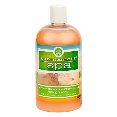 Best Shot Scentament Spa Mango Maui Facial & Body Wash 16 oz
